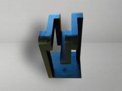 Julio Palacios exhibe sus esculturas en la sede del Colegio de Arquitectos en Denia