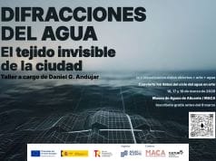 Los datos hídricos se convierten en materia artística en el proyecto “Difracciones del Agua”