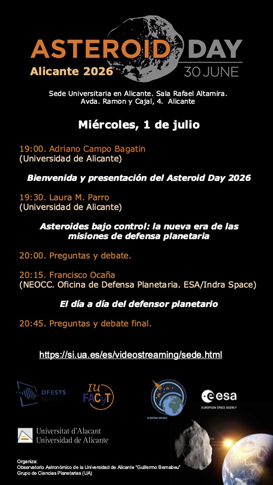 Alicante acoge debate de expertos en defensa planetaria y asteroides