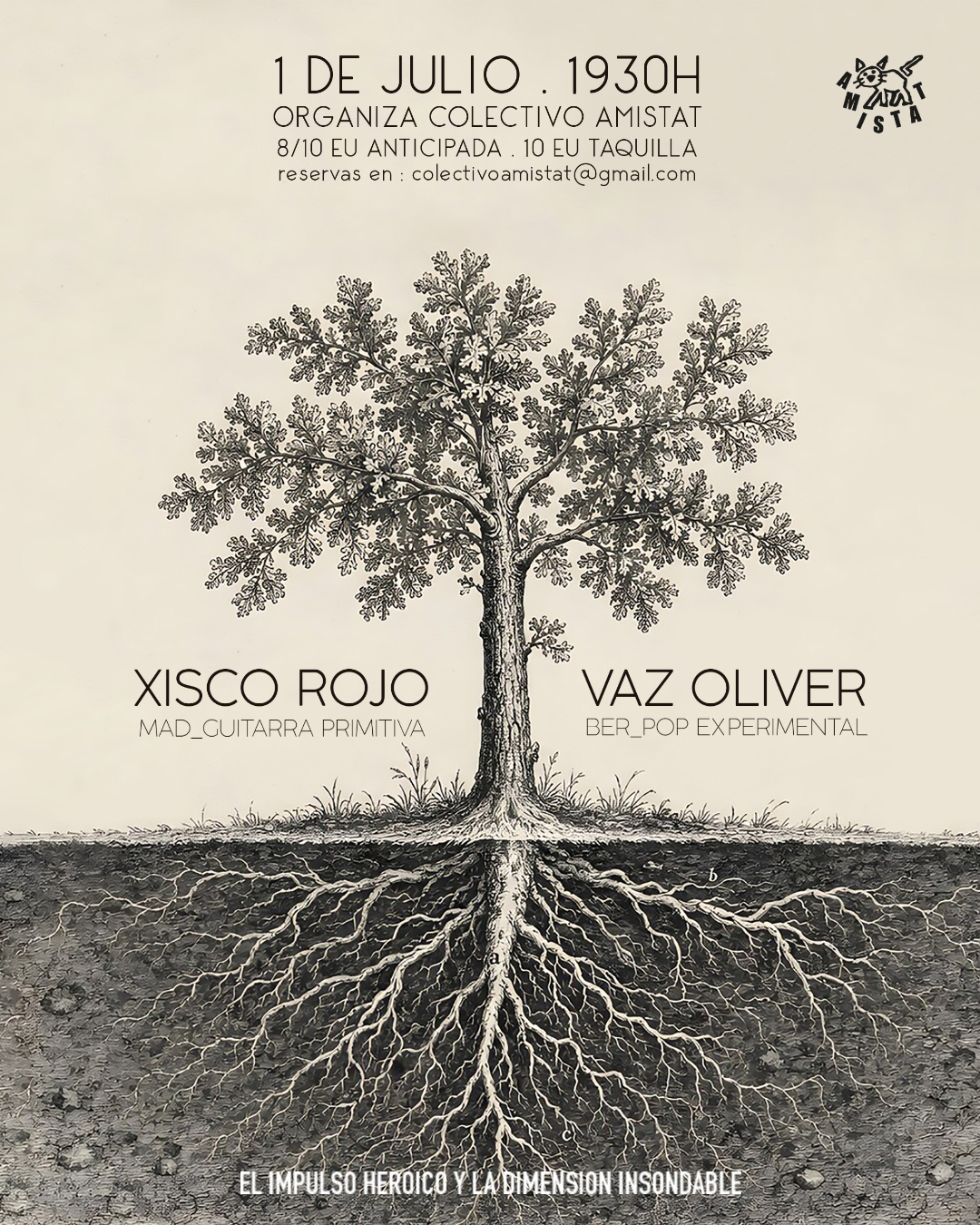 Vaz Oliver y Xisco Rojo traen pop experimental a El Impulso de Alicante
