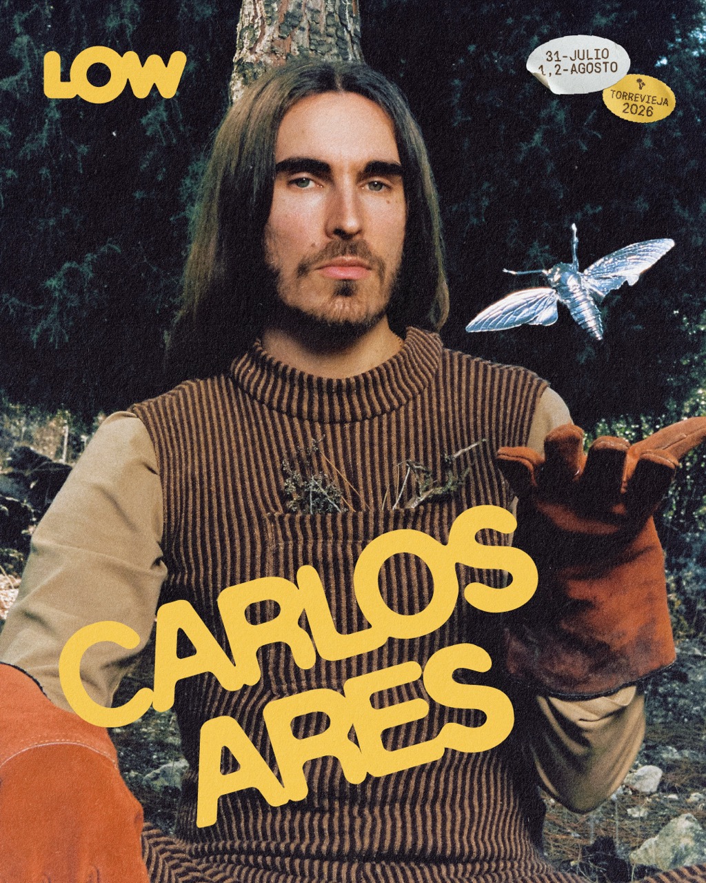 Carlos Ares cierra el cartel de Low Festival 2026 en Torrevieja